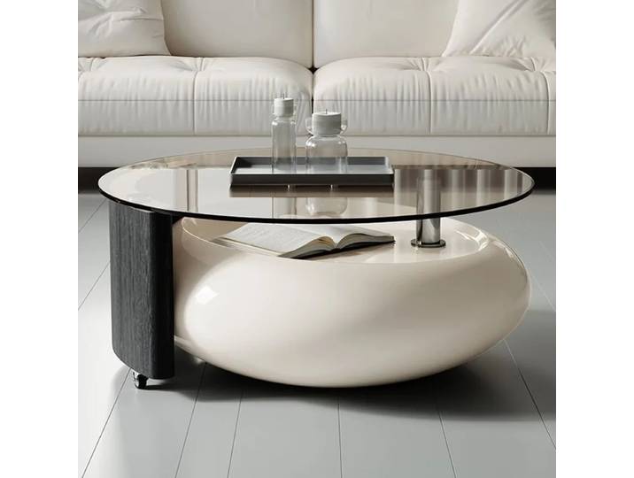 Ornements minimalistes Table basse cadre organisateur Design japonais Table basse luxe Glam Articulos Para El Hogar meubles