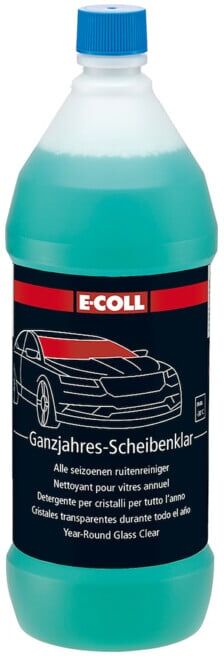 E-COLL Liquide lave-glace toutes saisons 1L bouteille (4317784341769)