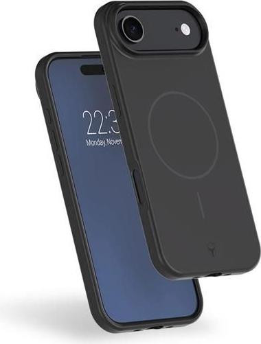 Force Case MagSafe versterkt siliconen hoesje voor iPhone - Zwart