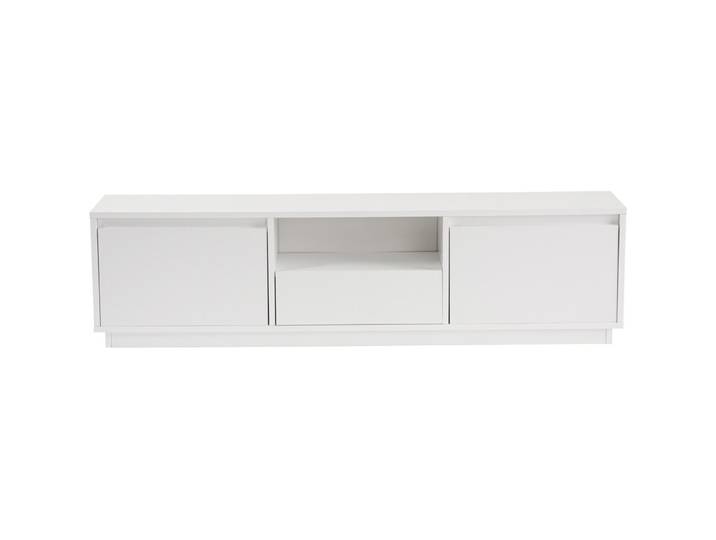 TV-Möbel Georis weiss Holzwerkstoff B 160 cm - TV-Möbel