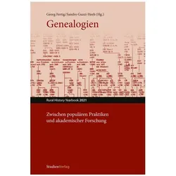 Genealogien, Fachbücher von Georg Fertig, Sandro Guzzi-Heeb