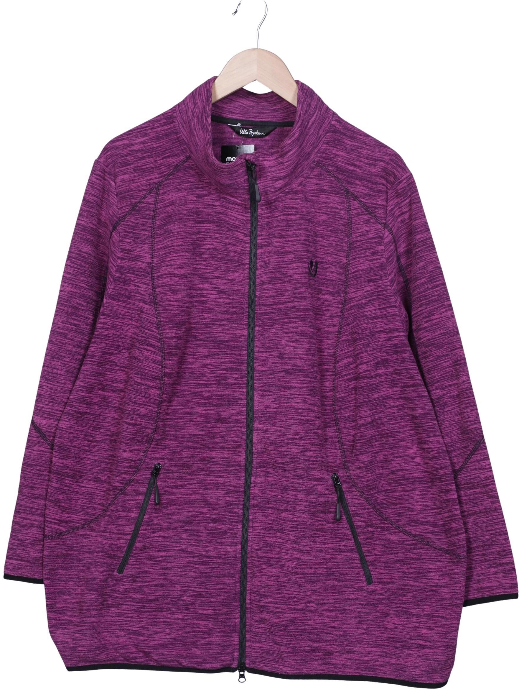 Ulla Popken Damen Sweater, Lila, Gr. 3Xl, Synthetik - Second Hand