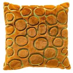 Dutch Decor Kissenhülle 'Domani' 45 x 45 cm Buckthorn Brown - Braun