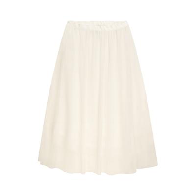 Tüllrock DANAMADE "DANAMADE Skirts DHILKE", Mädchen, Gr. 152, ivory, Obermaterial: 100% Polyester. Futter: 100% Polyester, Röcke
