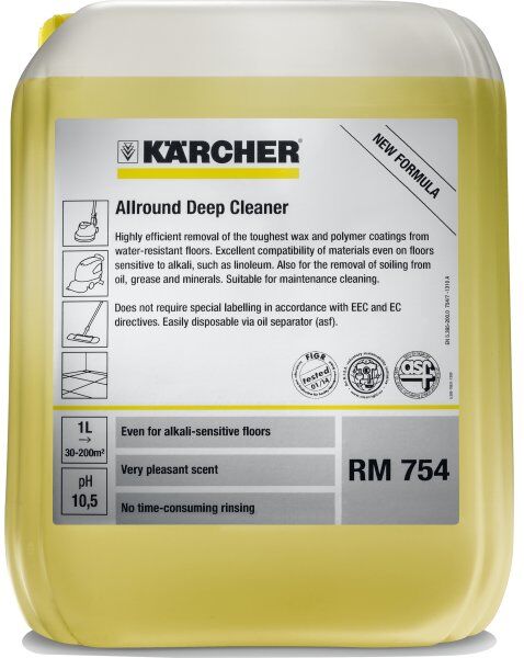 Kärcher Polishfjerner Rm 754 10 Liter