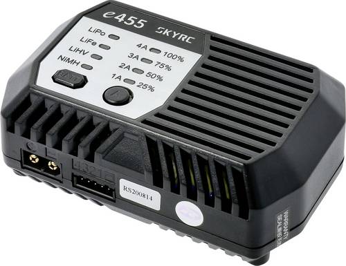 SKYRC e455 AC Modellbau-Ladegerät 4A LiIon, LiPo, NiMH