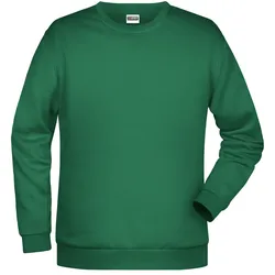 Herren Basic Sweatshirt "JN794" - S - irish-green