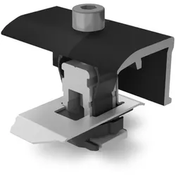 K2 Systems Endklemme 25-40 mm, Schwarz eloxiert