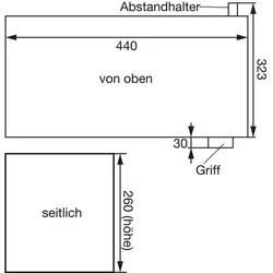 SILVA Stand-Mikrowelle MW-G 20.8 Edelstahl