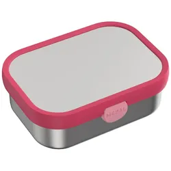 Mepal CAMPUS Edelstahl-Brotdose mit Gabel - Cool Pink