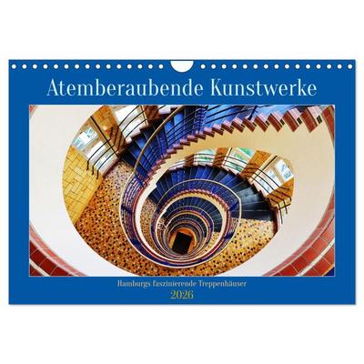 Atemberaubende Kunstwerke (Wandkalender 2026 DIN A4 quer), CALVENDO Monatskalender