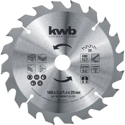 kwb Hk-Sägebl. HM Ø 160x20 Z20 584559