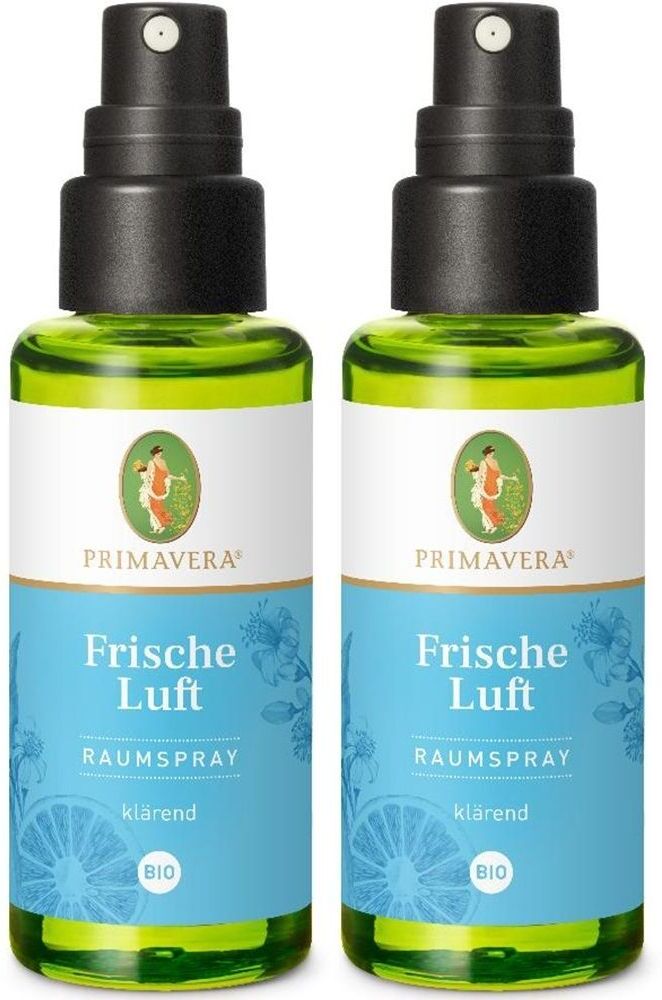 PRIMAVERA Frische Luft Raumspray x2 2x50 ml Ätherisches Öl