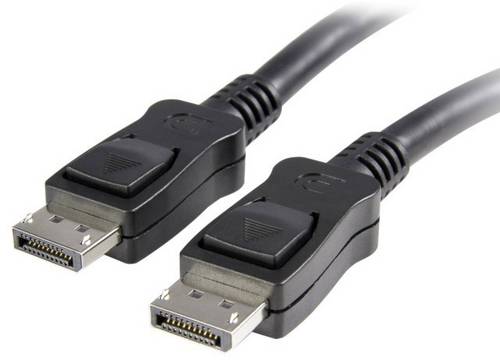 TECHly DisplayPort Anschlusskabel 2.00 m Schwarz ICOC-DSP-A14-020 DisplayPort-Kabel
