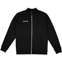 Spalding, Unisex, Laufjacke, Flow Zipper Jacket (152), Schwarz, 152