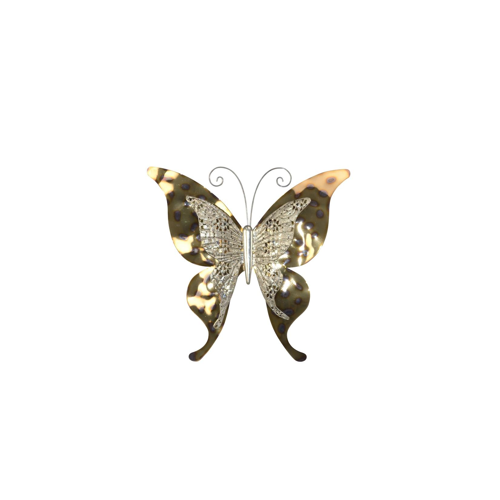 möbel direkt online Wanddekoration Butterfly goldfarben