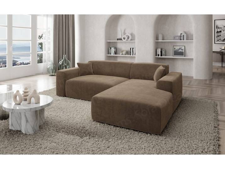 Stoff Ecksofa Mallorca L-Form