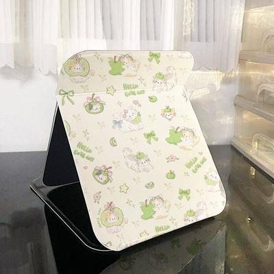 Fusion Finds Cute Cat Portable Makeup Mirror Folding Vanity Mirror For Desk, Travel & Dorm Room d