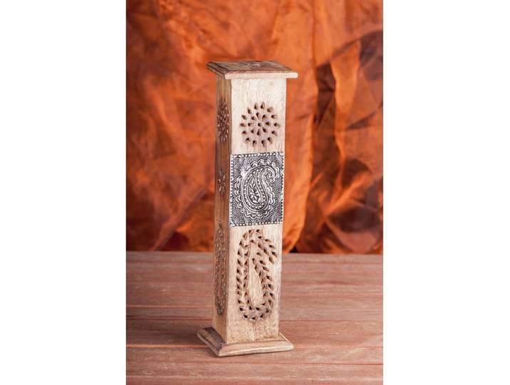 Wierookhouder Art met messing embleem