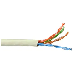 ACT CAT5E U/UTP stranded patch ivory 100 m C5E U/UTP PATCH PVC IVORY 100M (U/UTP, CAT5e, 100 m), Netzwerkkabel
