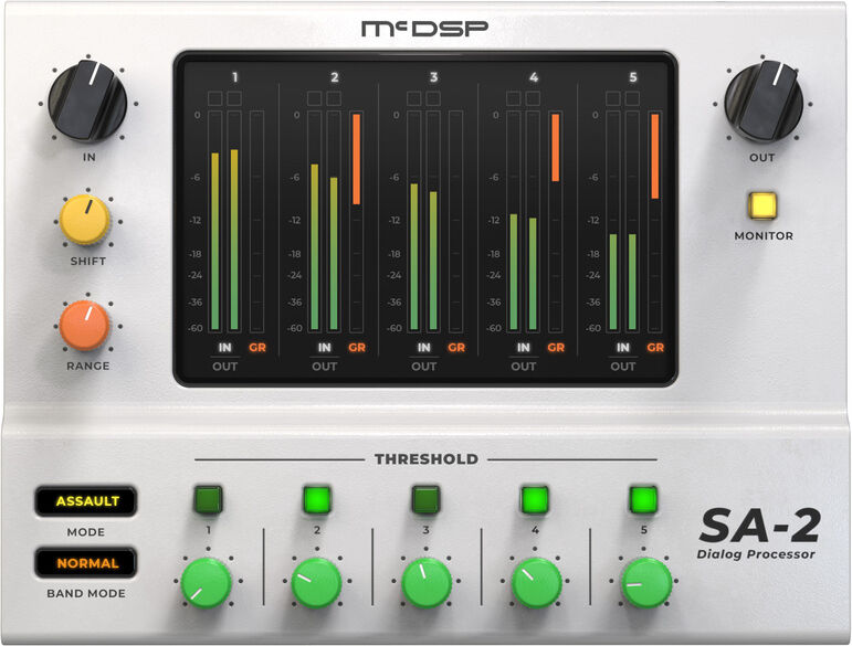 McDSP SA-2 Dialog Processor Native