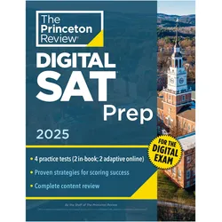 Princeton Review Digital Sat Prep, 2025, Schulbücher von The Princeton Review