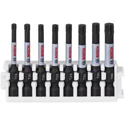 Bosch PRO Torx Impact Bit T15; T20(x2); T25(x2); T30(x2); T40 55 mm 8-tlg. - 2608522329