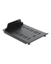 Delock Gerätestaender für 6 Tablets oder Smartphones schwarz Schwarz (18366)