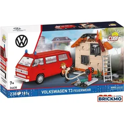 Cobi Cars 24635 Volkswagen T3 Feuerwehr 24635