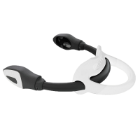 Mares Bungee Fin Strap Coloured - Paar - Weiß - Gr: XL