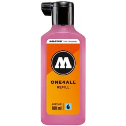 Feuerstein, Ersatzpatronen + Tintenfass, Nachfülltinte (Pink, 180 ml)