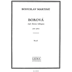 Boravá 7 danses tchèques pour piano, Fachbücher von Bohuslav Martinu
