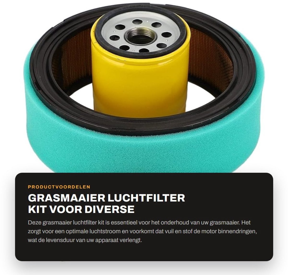Kohler Luchtfilter Kit voor Grasmaaiers - Multicolour