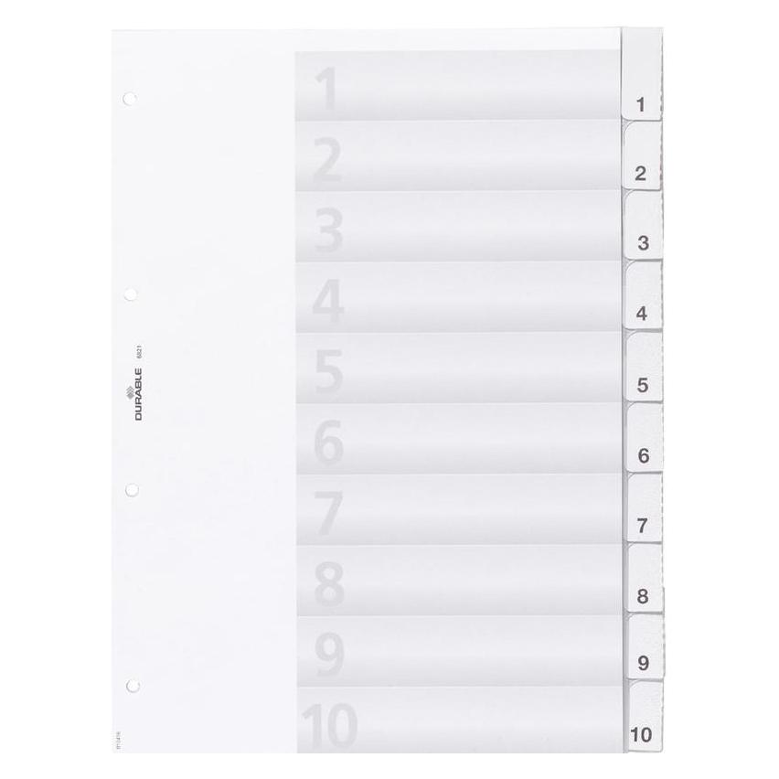 Durable Register A4 Hoch 10-Tlg. (682119)