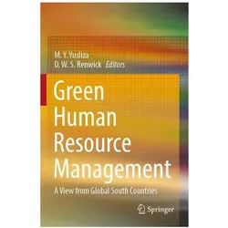 Green Human Resource Management, Fachbücher von M. Y. Yusliza, D.W.S. Renwick