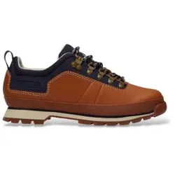 Timberland für Herren. TB0A443ZEM41 Braune Euro Hiker Niedrigschaftstiefel (44), Leder, Wohnung, Schnürsenkel, Lässig, Draußen