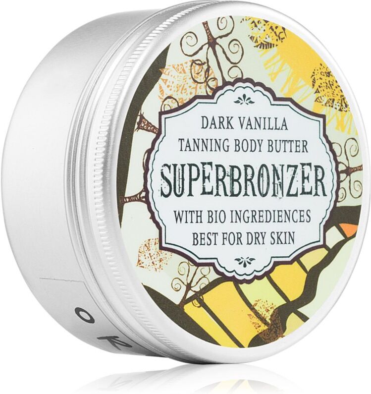 Oranjito Bio Dark Vanilla beurre bronzant pour solarium 100 g