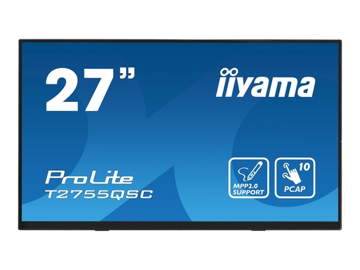 Iiyama ProLite T2755QSC-B1 - LED-Monitor - 68.4 cm (27") (T2755QSC-B1)