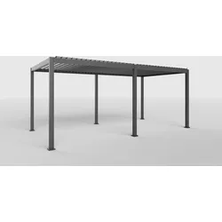 Pergola Deluxe Smart mit LED ca. 600x300 cm Alu Anthrazit