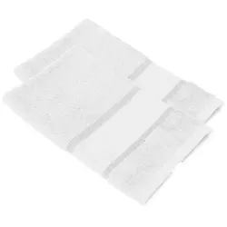 buttinette Gästetücher 2er-Pack, weiß