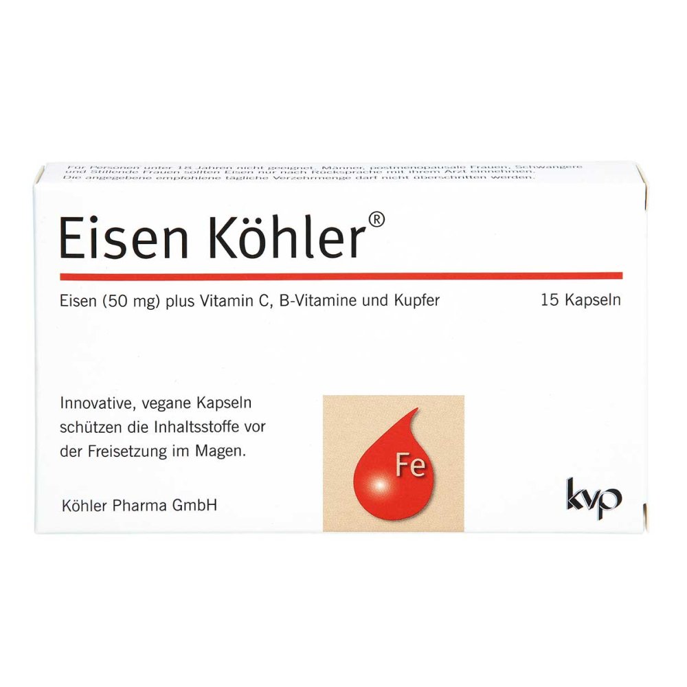 Köhler Pharma GmbH Eisen Köhler Kapseln 19466362