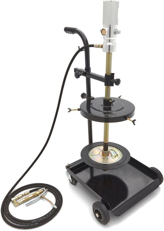 HBM mobile Pneumatische Fettpumpe, Fettfasspumpe 20 - 60 kg