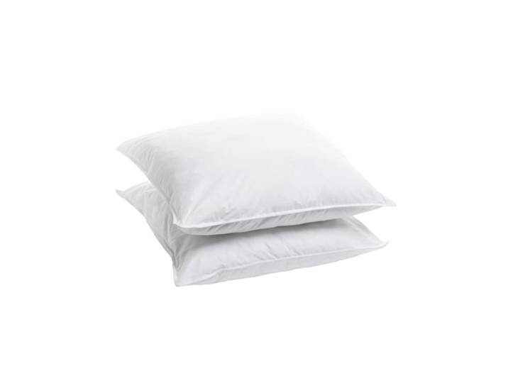 Lot de 2 oreillers volume moelleux 60x60cm