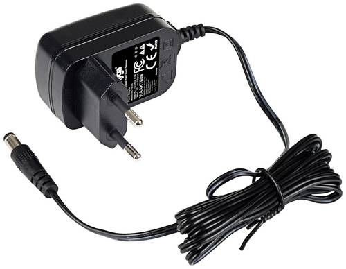 Akyga AK-TB-09 Steckernetzteil, Festspannung 12V 0.5A 6W