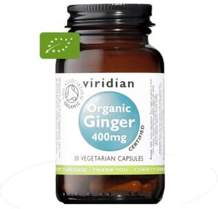 Viridian Raiz De Gengibre Bio 400 mg 30 VCaps