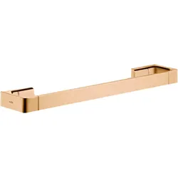 Hansgrohe AXOR Universal Softsquare Duschtürgriff, Brushed Bronze, feststehend, Länge 444 mm