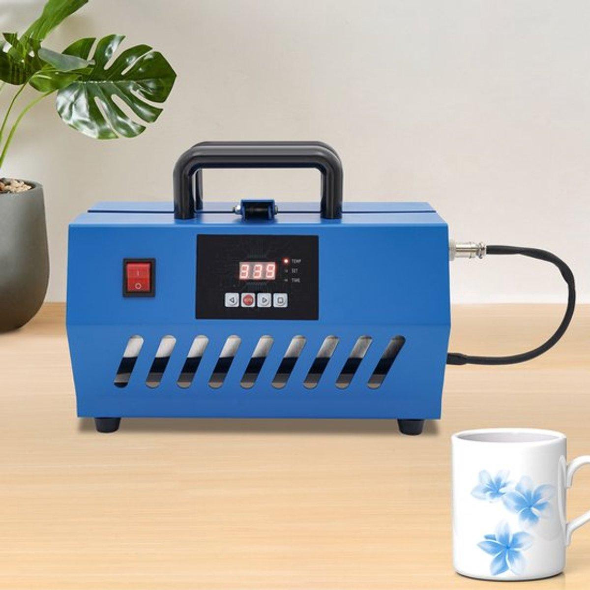 Selius Mokpersmachine 500W met verstelbare temperatuur voor sublimatie en gepersonaliseerde mokken