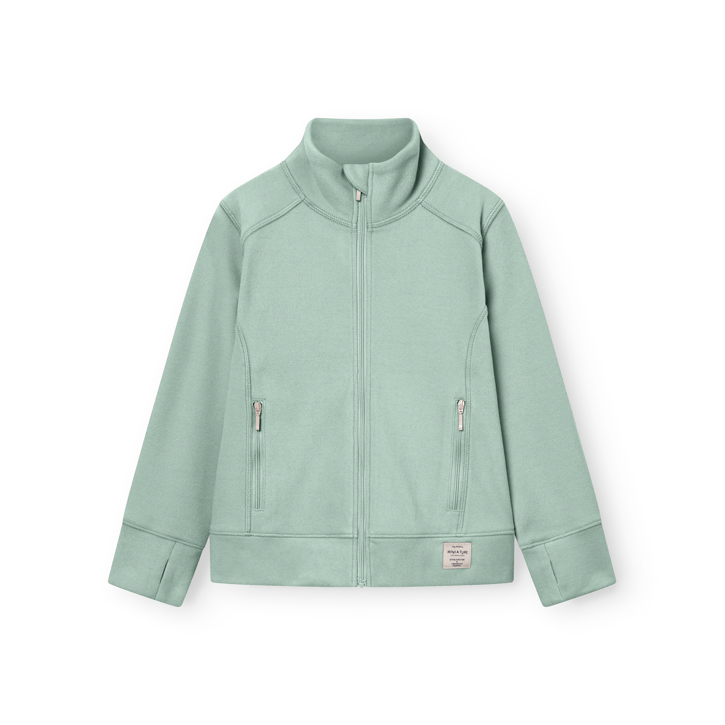 Mini A Ture Matberkan Kinder Fleecejacke gruen Größe 104 Lifestyle Elastisch