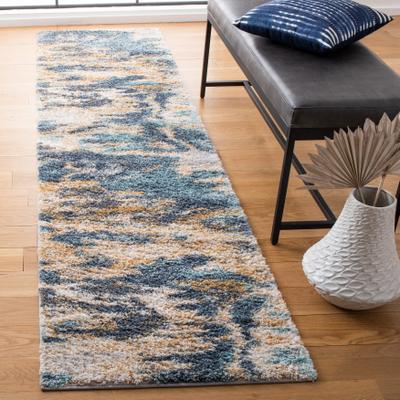 SAFAVIEH Calista Shag Tifanie Abstract 1-inch Thick Rug