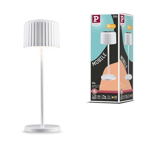 Paulmann Else Solar LED tafellamp wit IP44 dimbaar